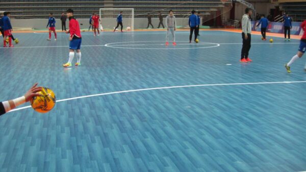 Футзал покрытие Enlio Futsal AFC 7 мм