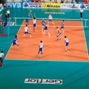 Покрытия волейбольных залов FIVB