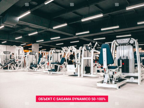 Покрытие тренажерного зала Sagama Dynamico 50-100% — изображение 4