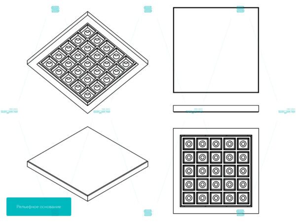 Покрытие тренажерного зала  Sagama Tile Space — изображение 4