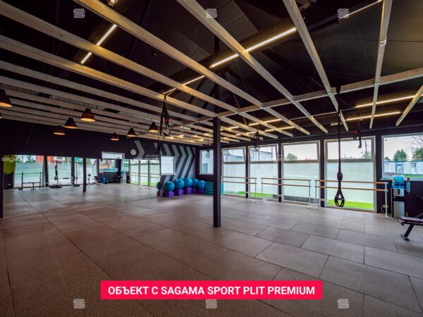 Резиновая плитка Sagama Sport Рlit Premium — изображение 2