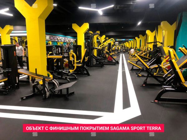 Покрытие тренажерного зала  Sagama Sport Terra — изображение 4